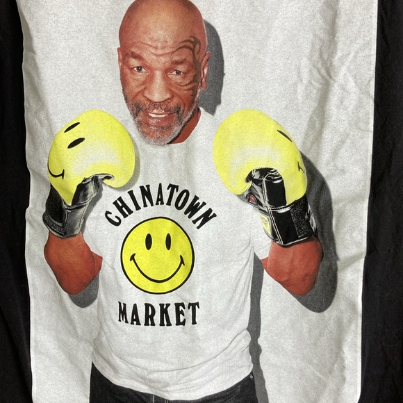 💵ChinaTown Market Mike Tyson Tee Men’s Size Small - Picture 3 of 6